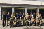  دیدار اهالی جوجیتسو کشور با آتشنشانان ایستگاه 27 منطقه یک